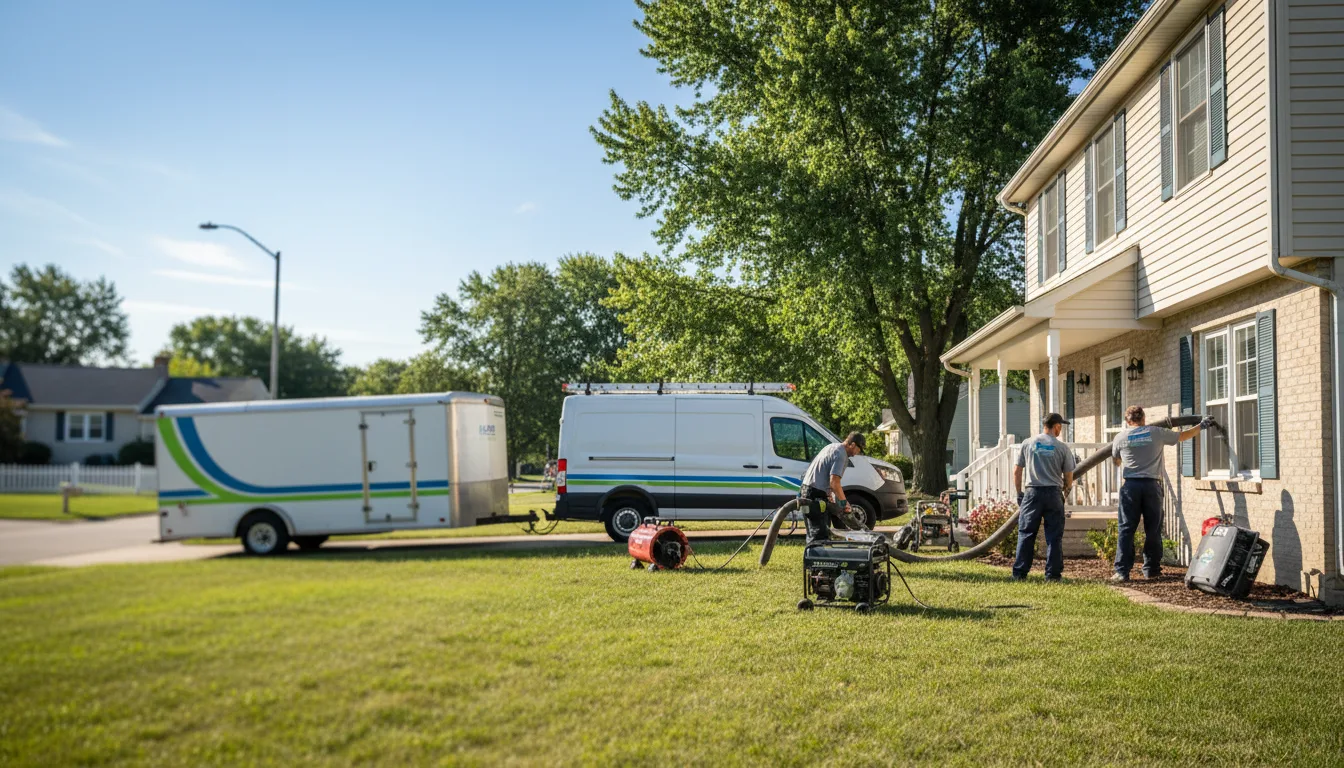 Flooded Basement Restoration And Cleanup With Repair in Keystone, NE near me